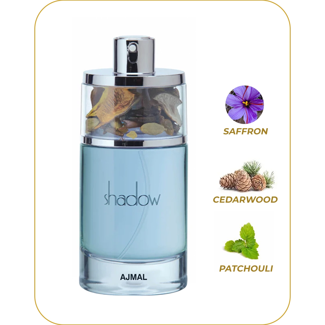 Shadow for HIM by Ajmal Perfume 75ML EDP