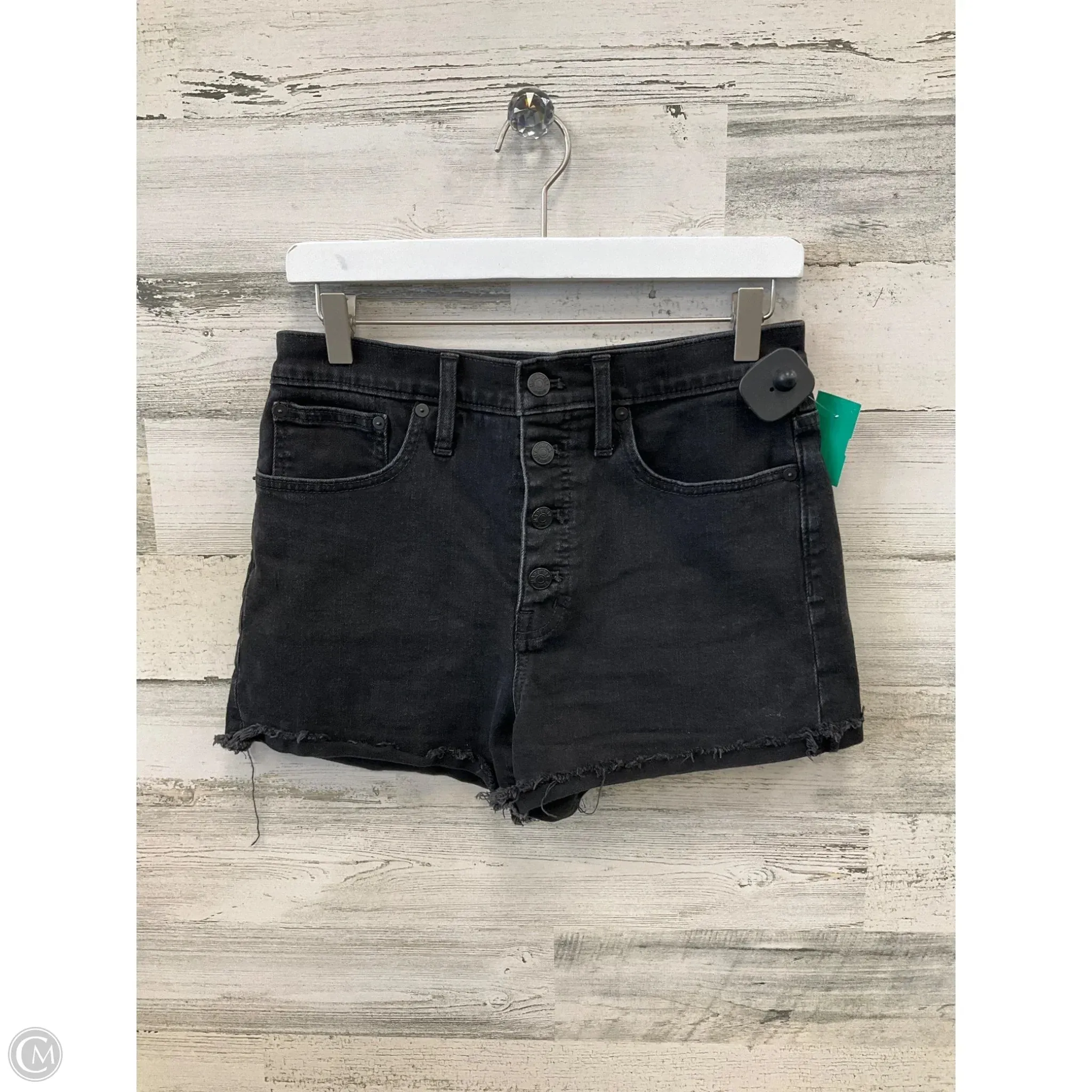 Shorts By Madewell In Black Denim, Size: 4