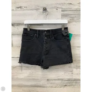 Shorts By Madewell In Black Denim, Size: 4