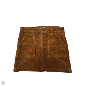 Skirt Midi By Clothes Mentor In Brown, Size: 0
