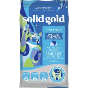Solid Gold Fit as a Fiddle Grain Free Adult Alaskan Pollock Recipe Dry Cat Food