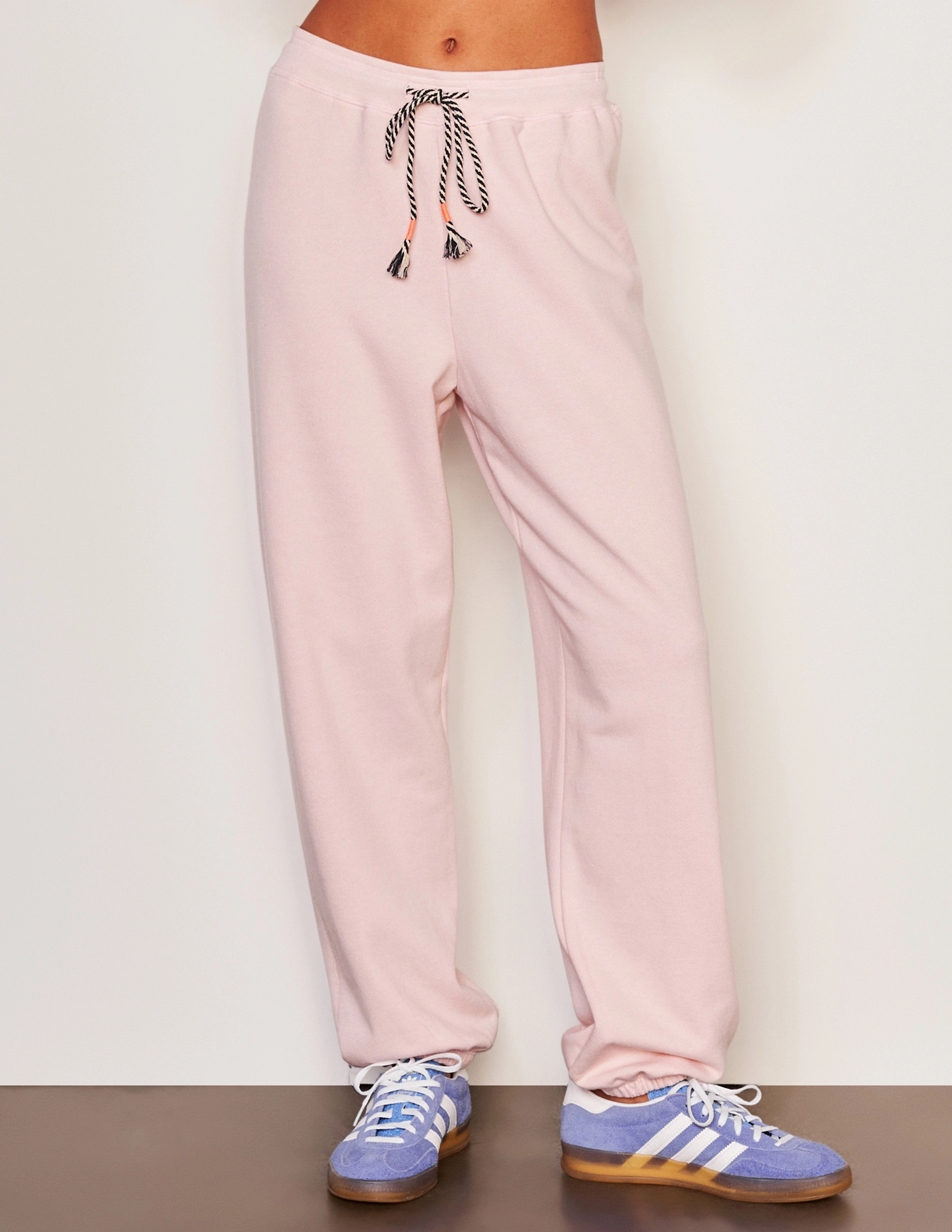 Sundry Raglan Sweatshirt & Basic Sweatpant in Set Flush Pink