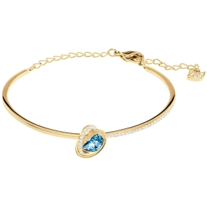 Swarovski Women's Bangle Bracelet - Outstanding Blue Stone and Crystals | 5455032