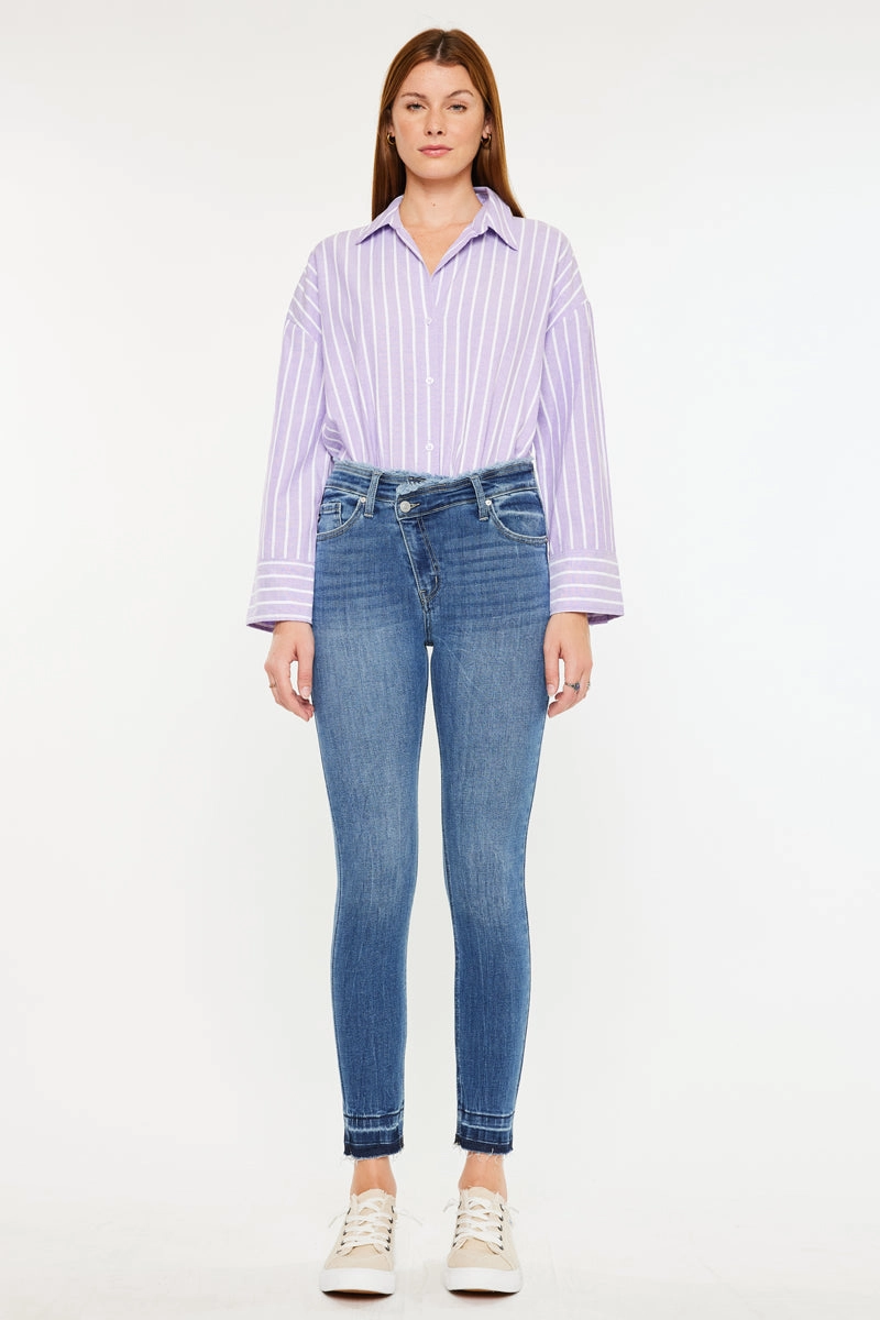 Taki High Rise Ankle Skinny Jeans