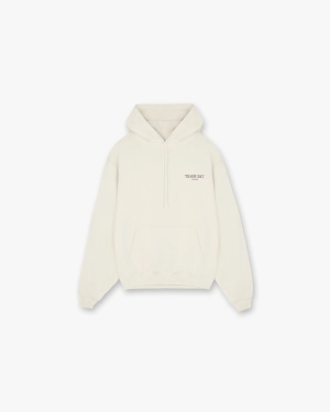 Team 247 Oversized Hoodie - Cream