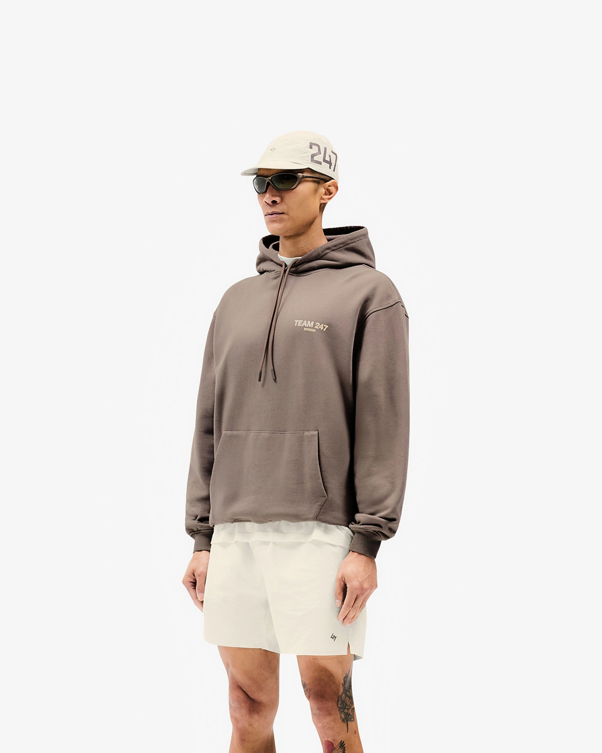Team 247 Oversized Hoodie - Earth
