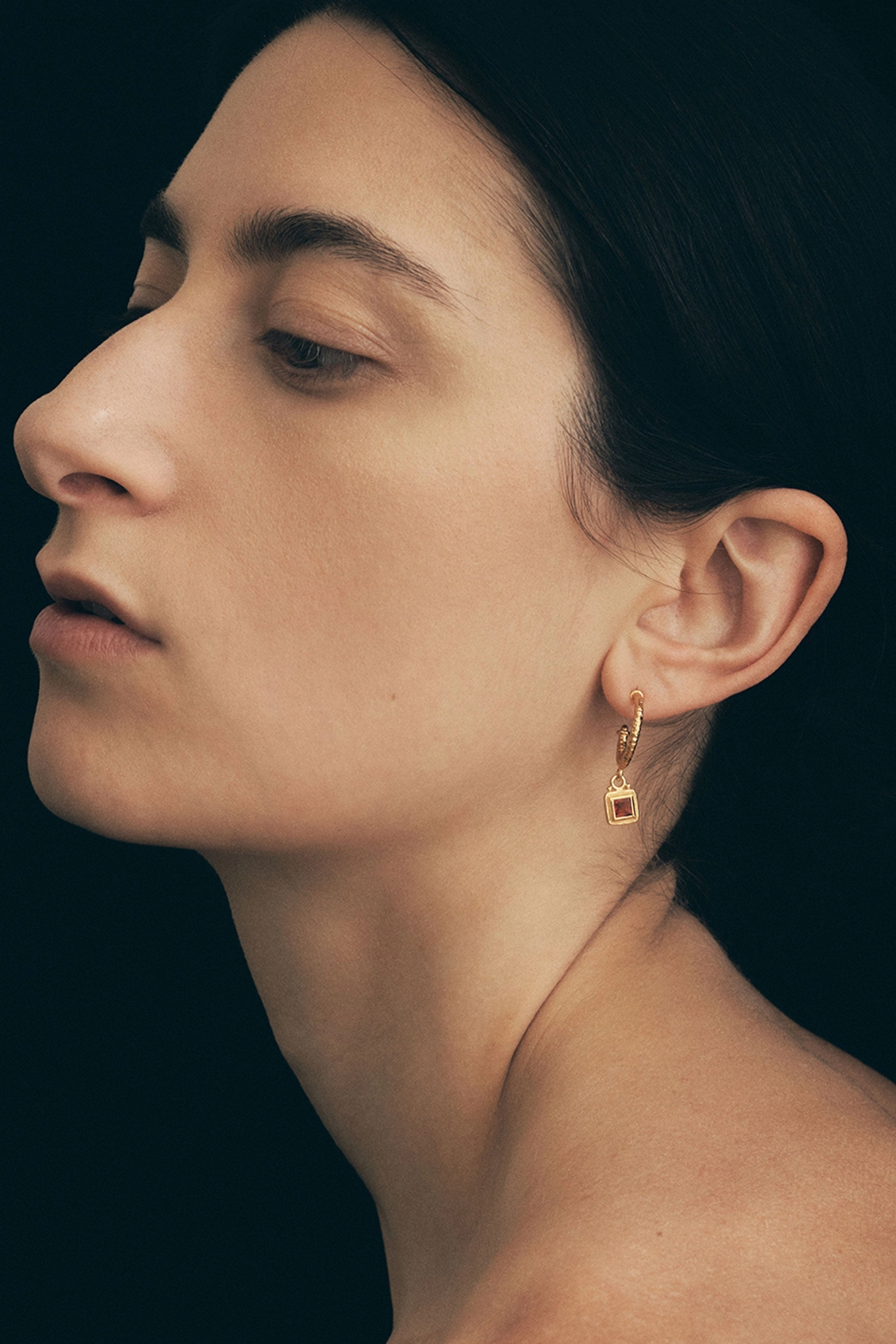 Temple Of The Sun Cilla Earring - Gold