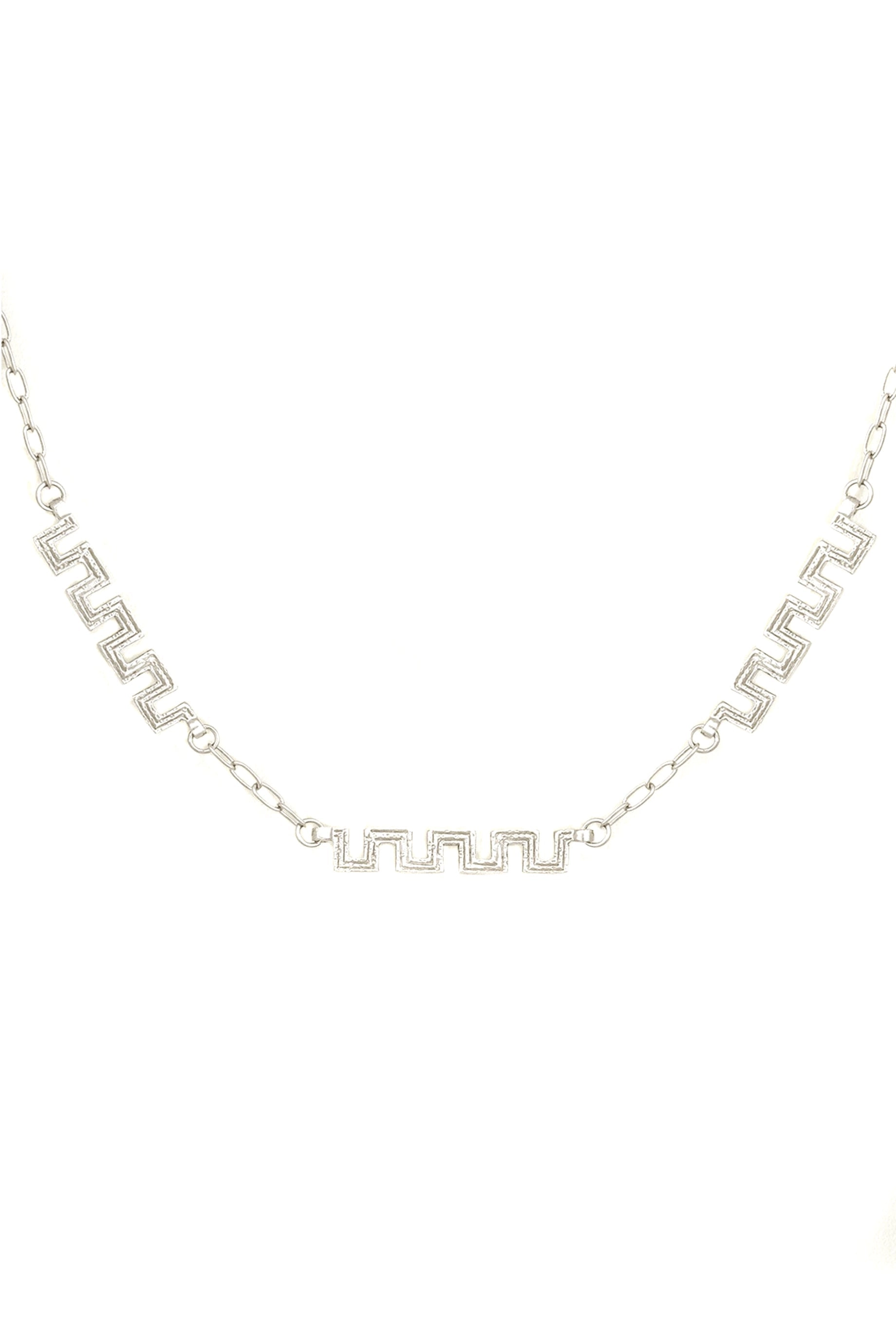 Temple Of The Sun Larisa Necklace - Silver
