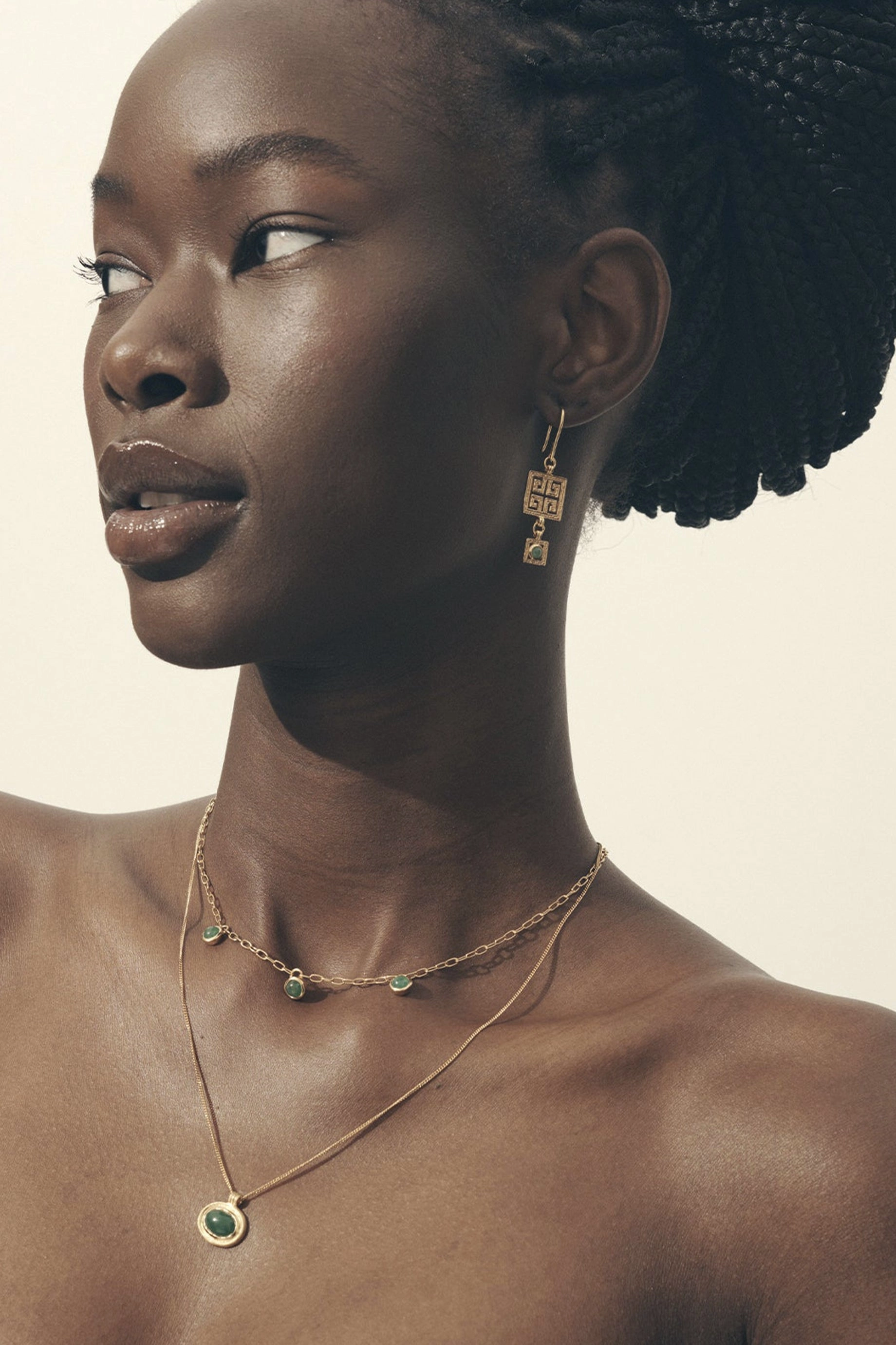 Temple Of The Sun Zada Necklace - Gold