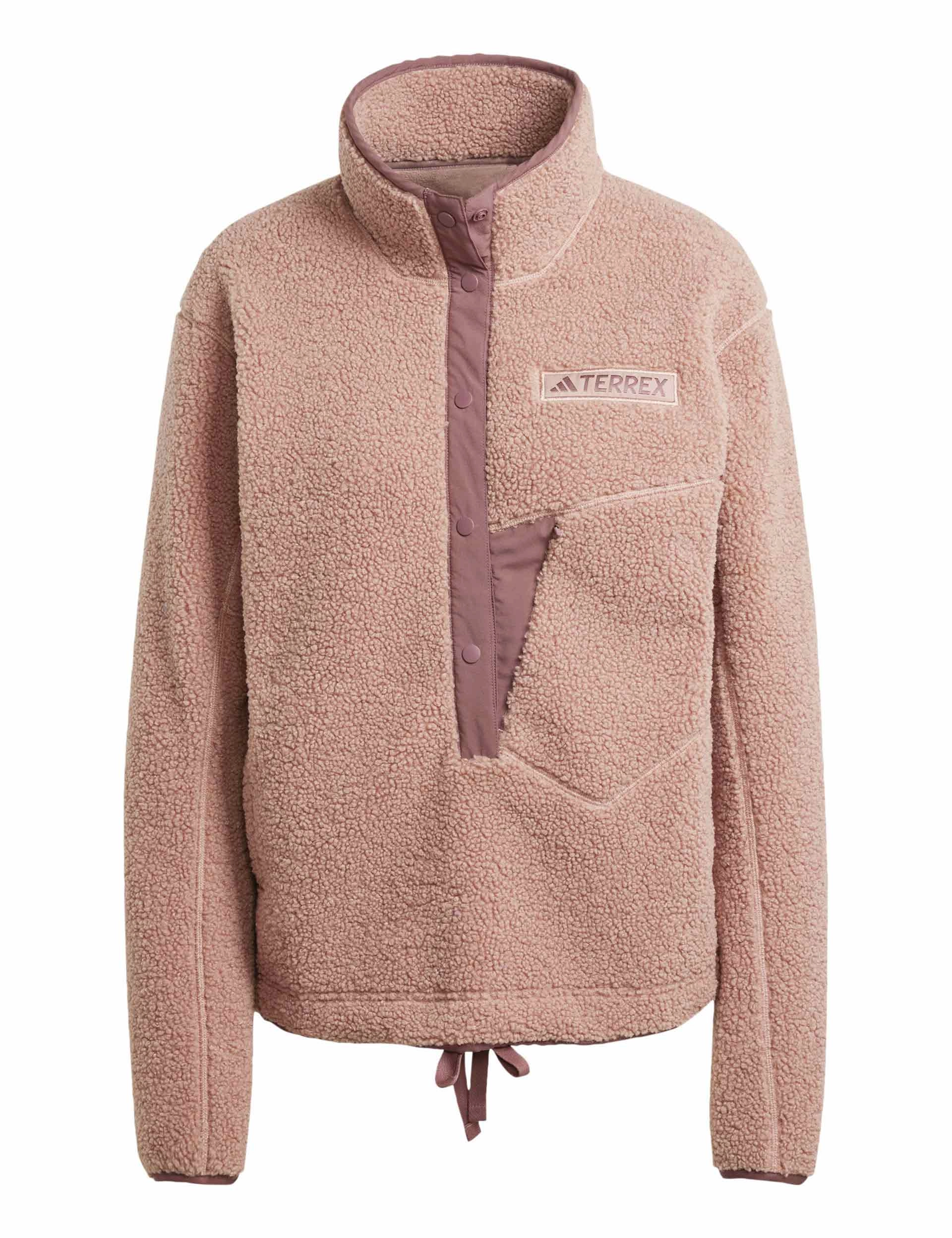 Terrex Xploric High Pile Fleece Pullover Sweatshirt - Warm Clay