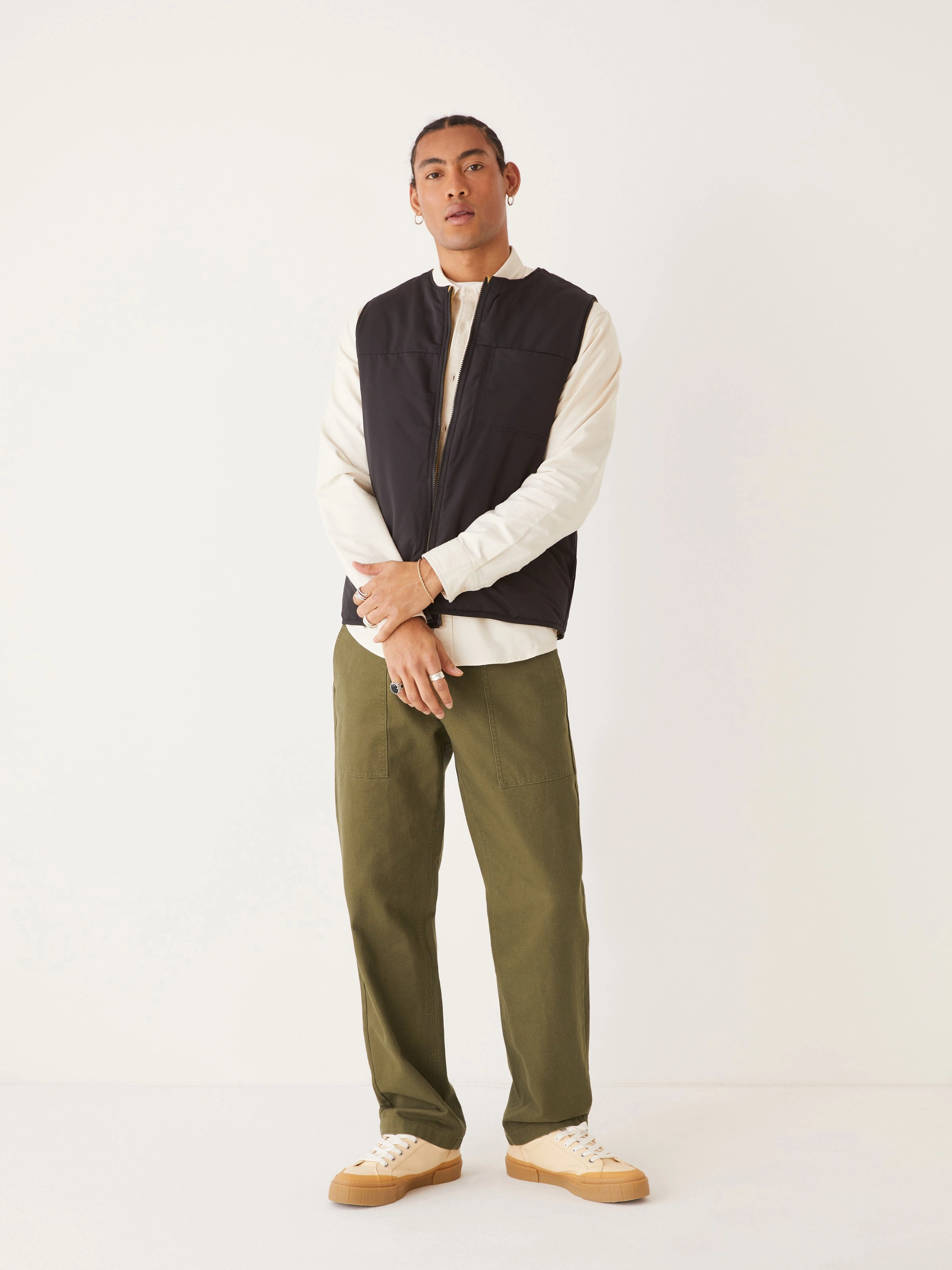 The Skyline Reversible Vest in Bronze