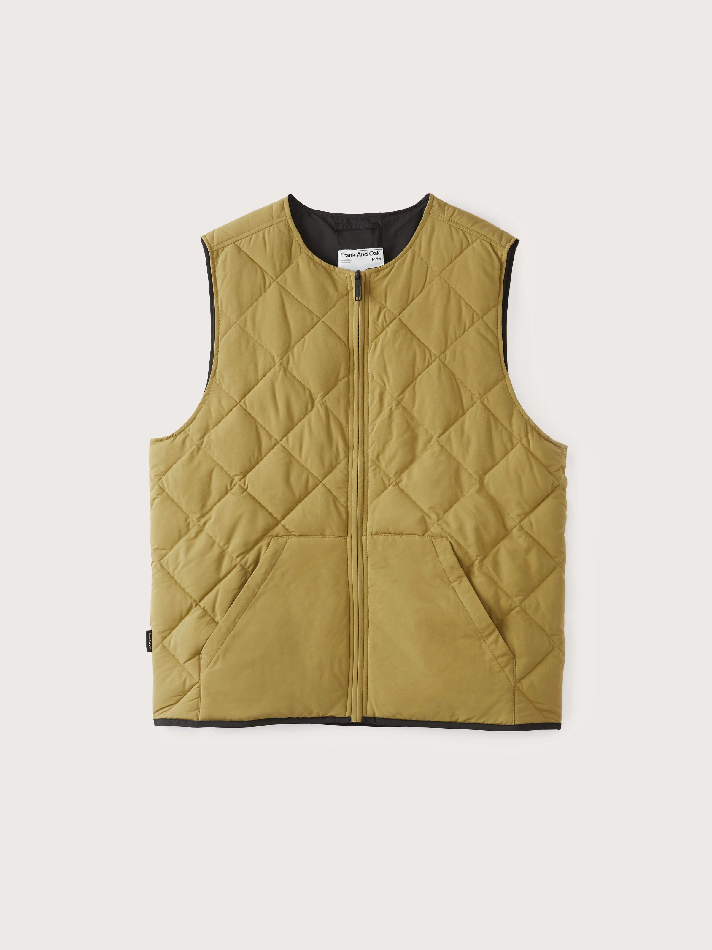 The Skyline Reversible Vest in Bronze