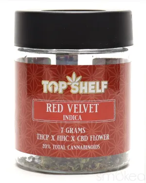 Top Shelf Hemp THCP Flower - Red Velvet