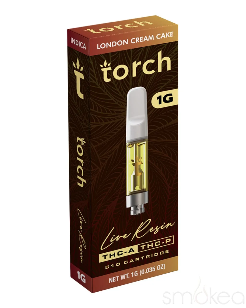 Torch 1g THCA Live Resin Blend Cartridge - London Cream Cake