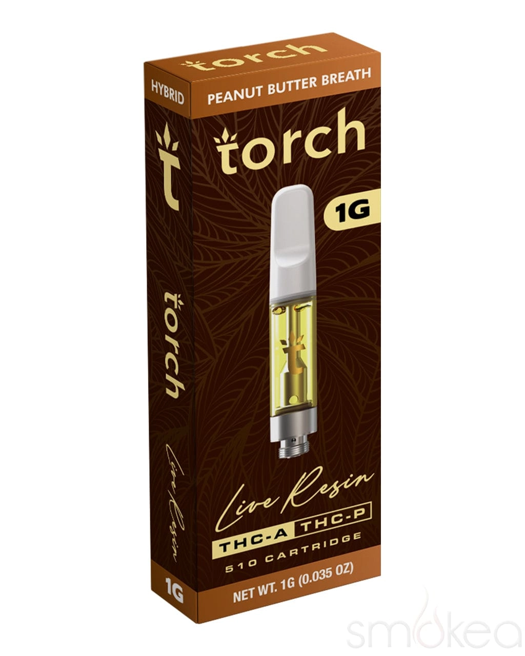 Torch 1g THCA Live Resin Blend Cartridge - Peanut Butter Breath