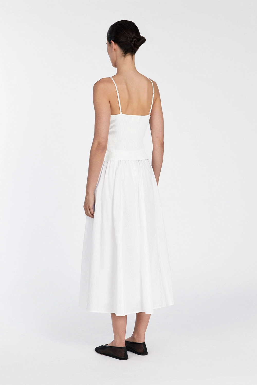TORI OFF WHITE KNIT TOP