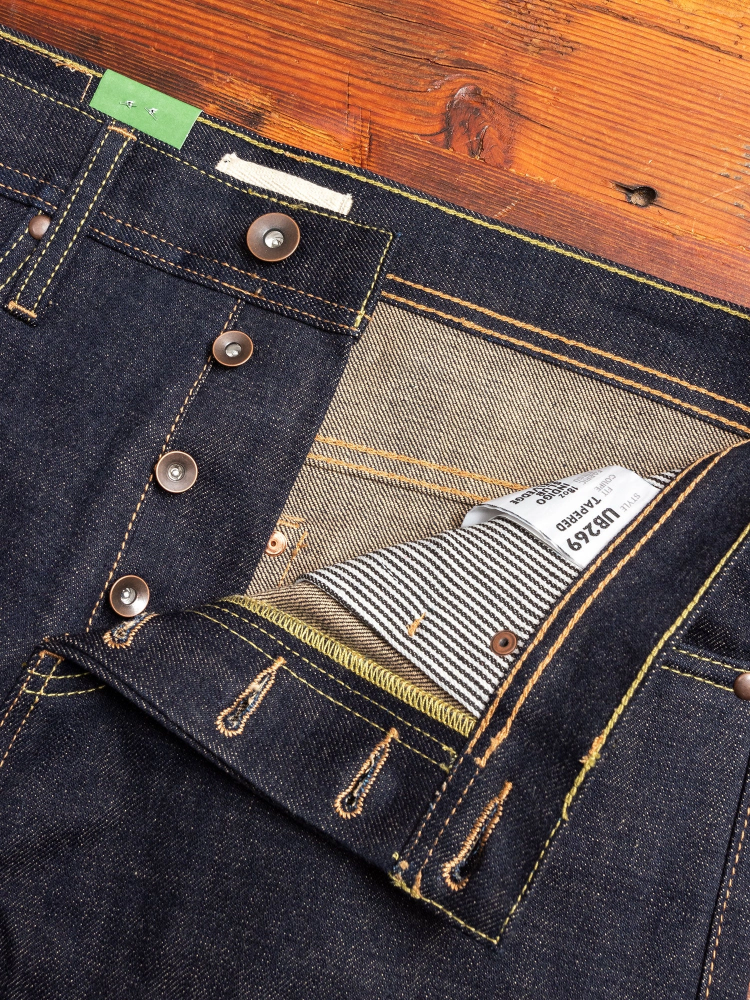 UB269 18oz Slub Selvedge Denim - Tapered Fit