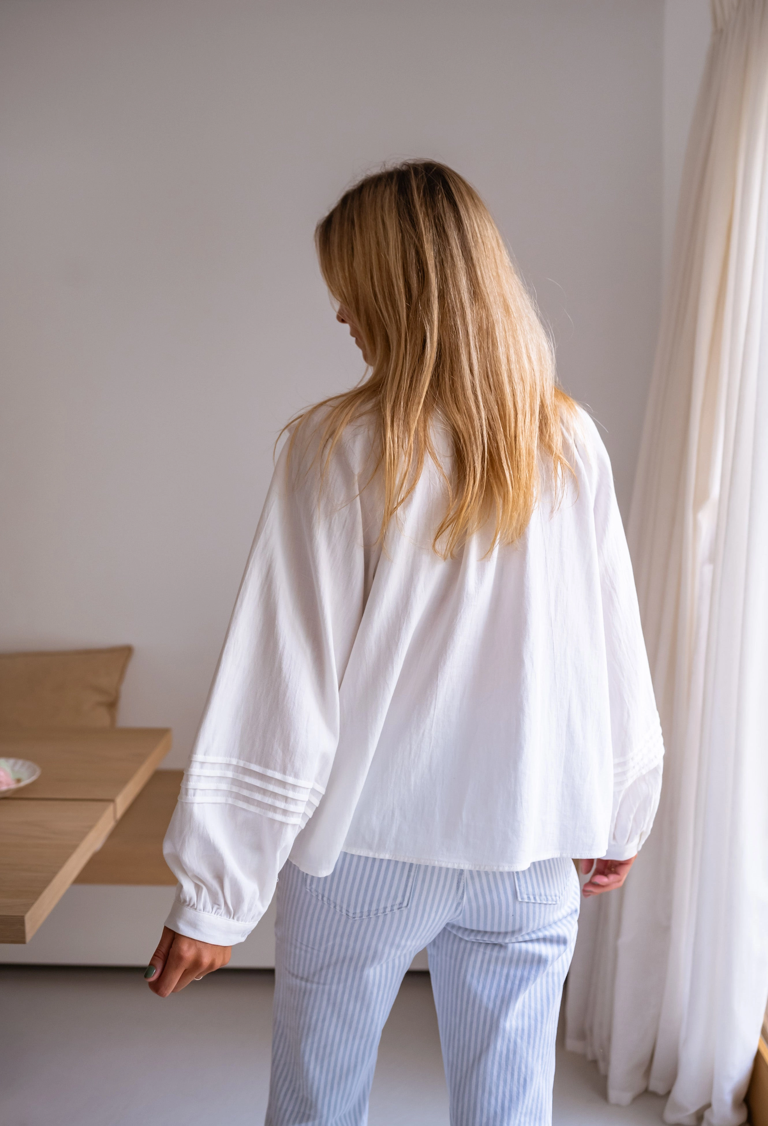 White Fedo Blouse