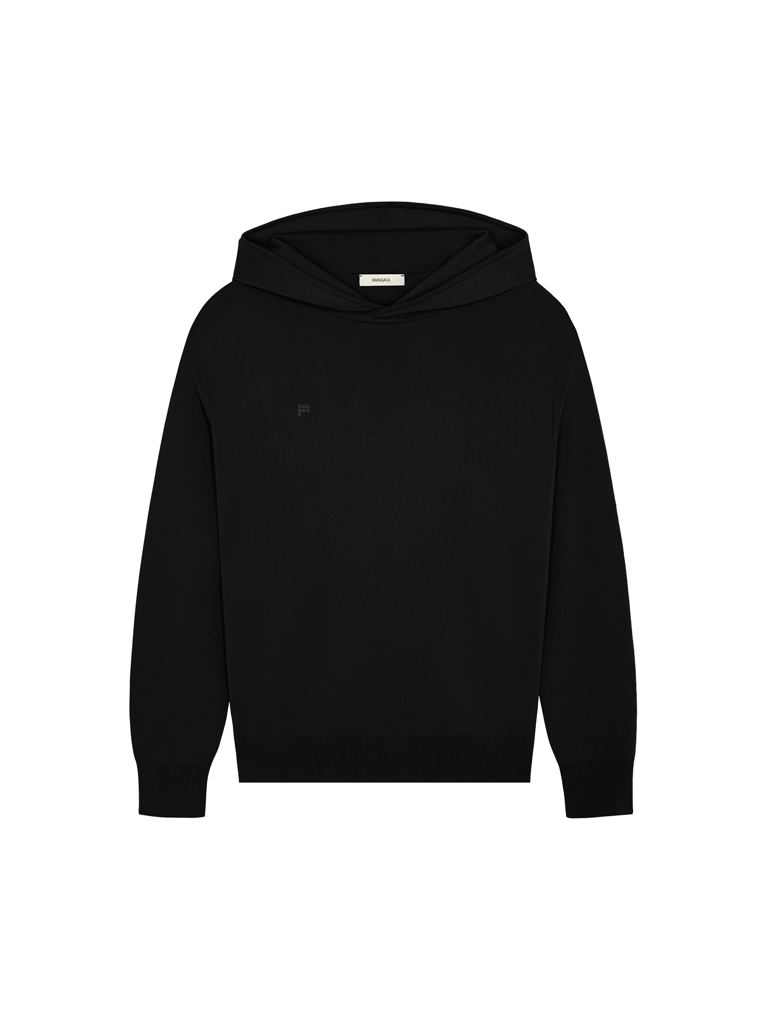 Womens DNA Regenerative Merino Wool Hoodie—black