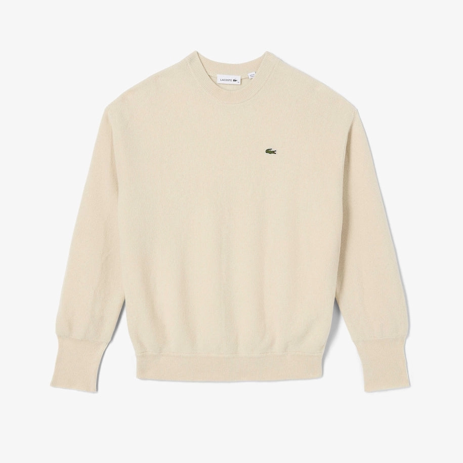 Women's Lacoste x Bandier Cashmere Sweater White