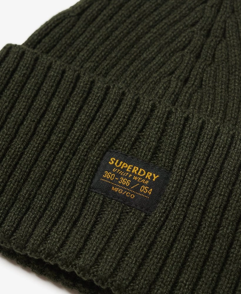Workwear Knitted Beanie Hat | Surplus Goods Olive Green