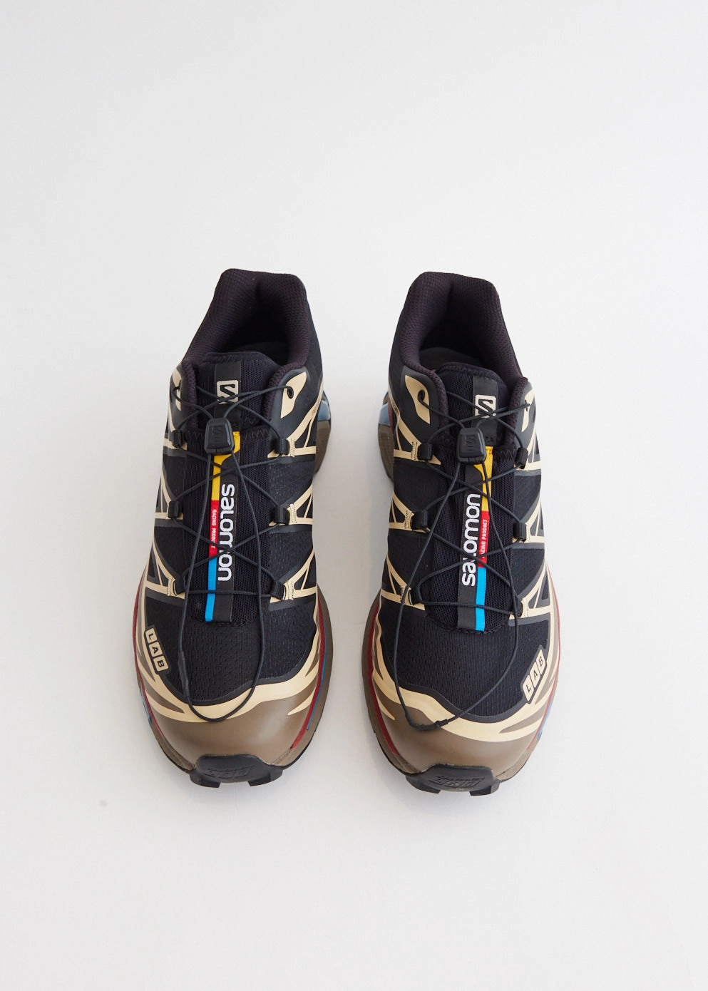 XT-6 'Black Falcon Cow Hide' Sneakers