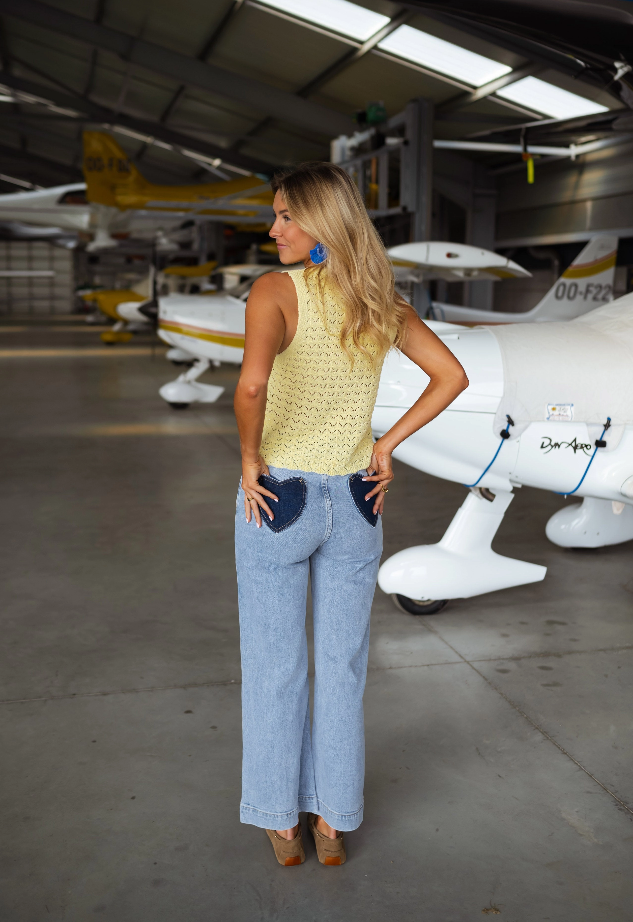 Yellow Sely Top