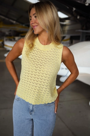 Yellow Sely Top