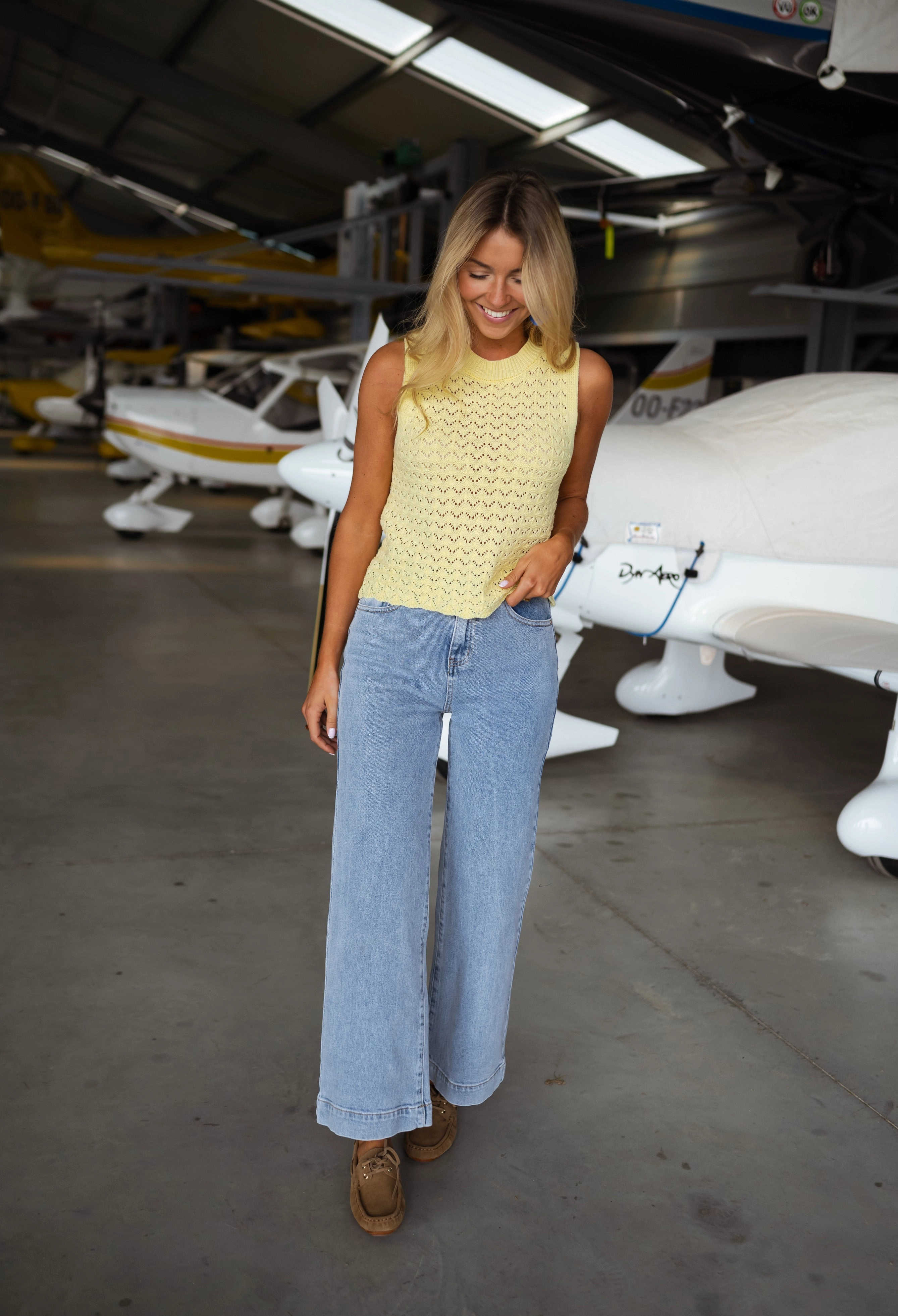 Yellow Sely Top