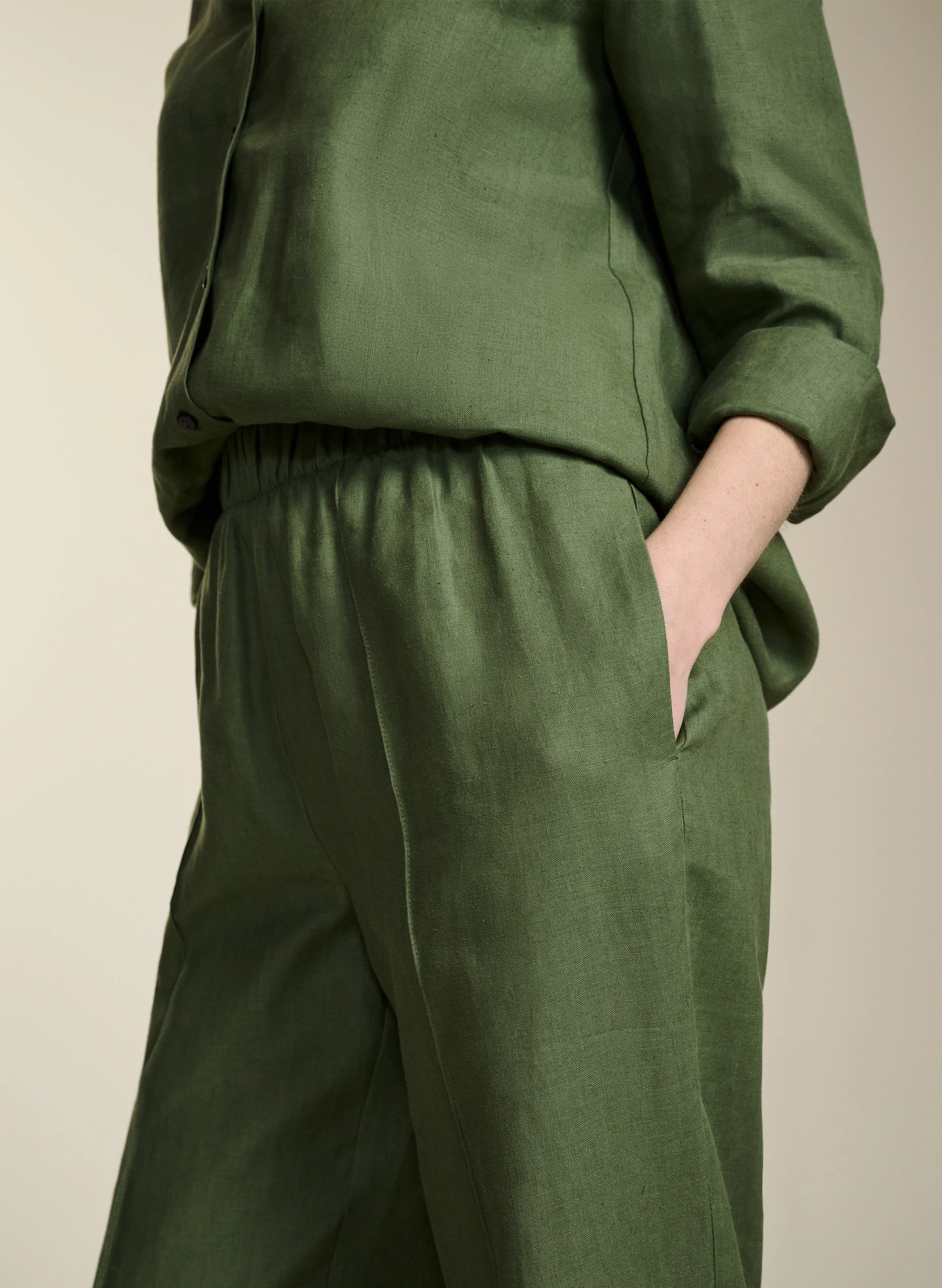 Yvonne  Hemp Trousers