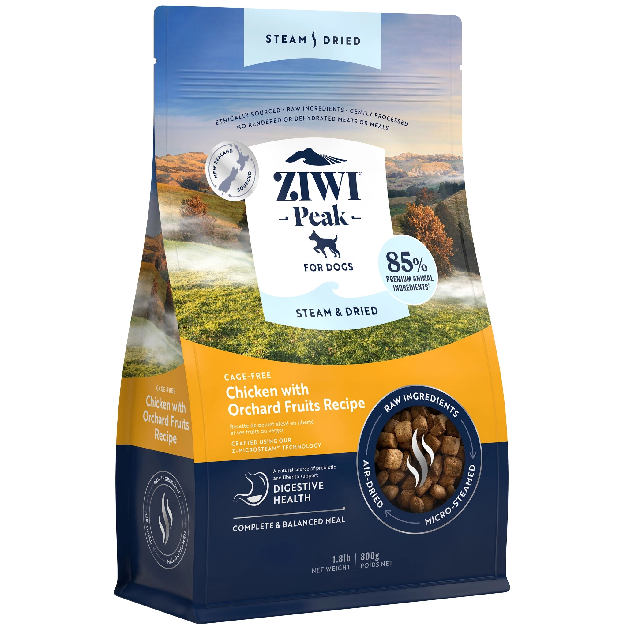 Ziwi Peak Steam & Dried Chicken Dog Food