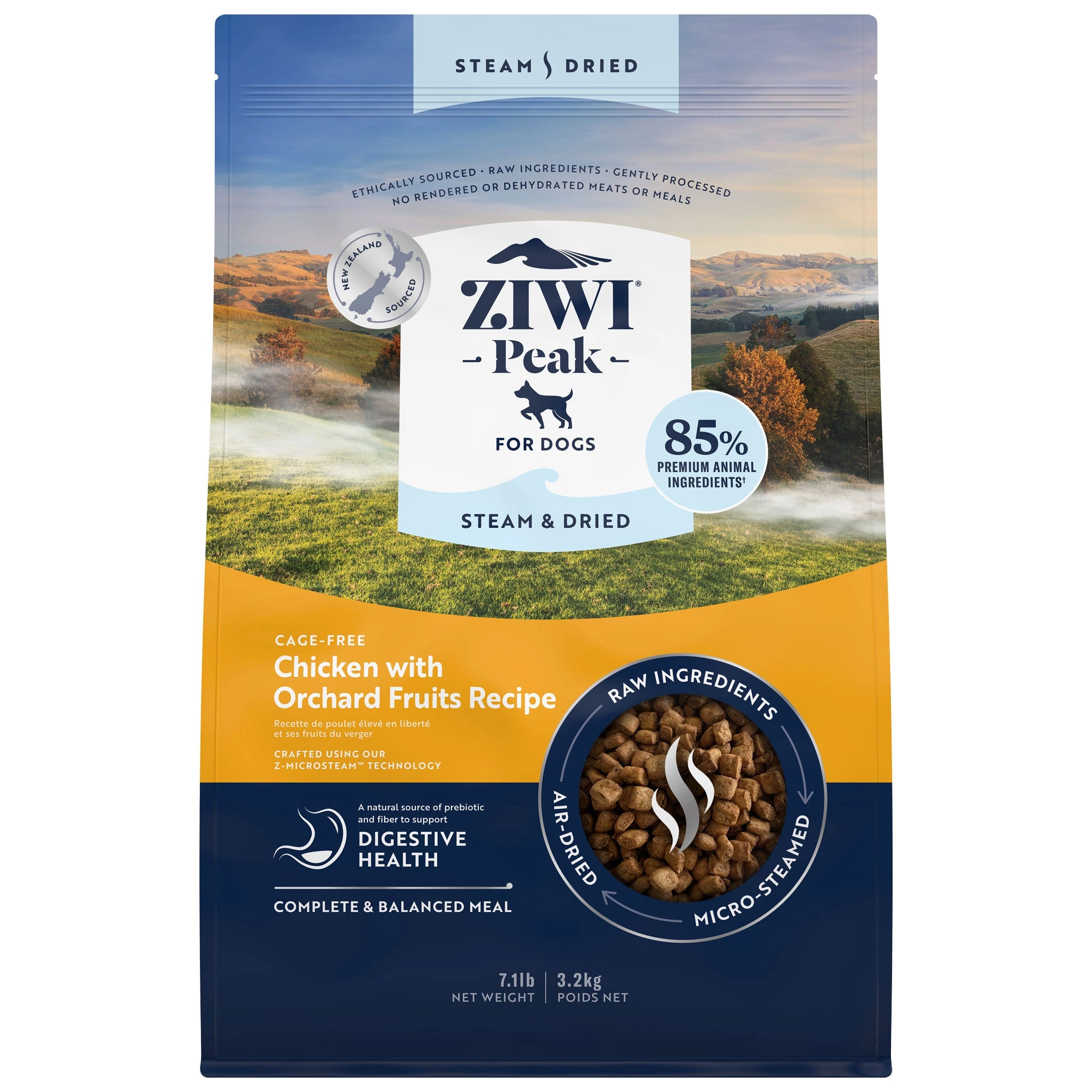 Ziwi Peak Steam & Dried Chicken Dog Food