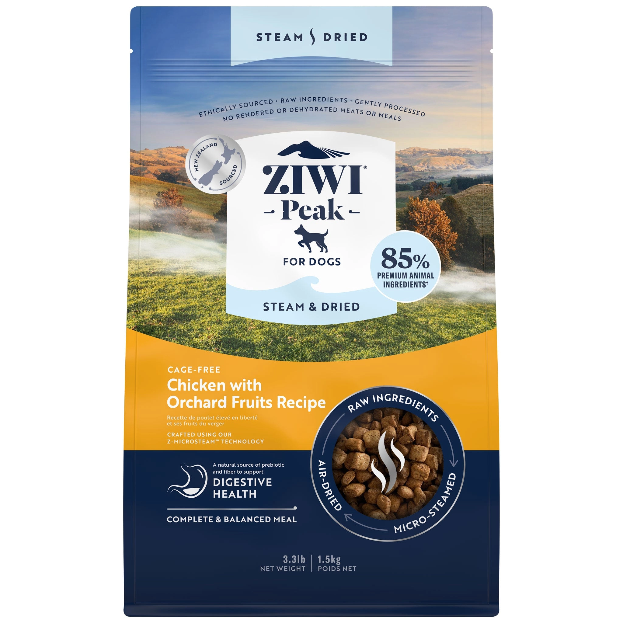Ziwi Peak Steam & Dried Chicken Dog Food