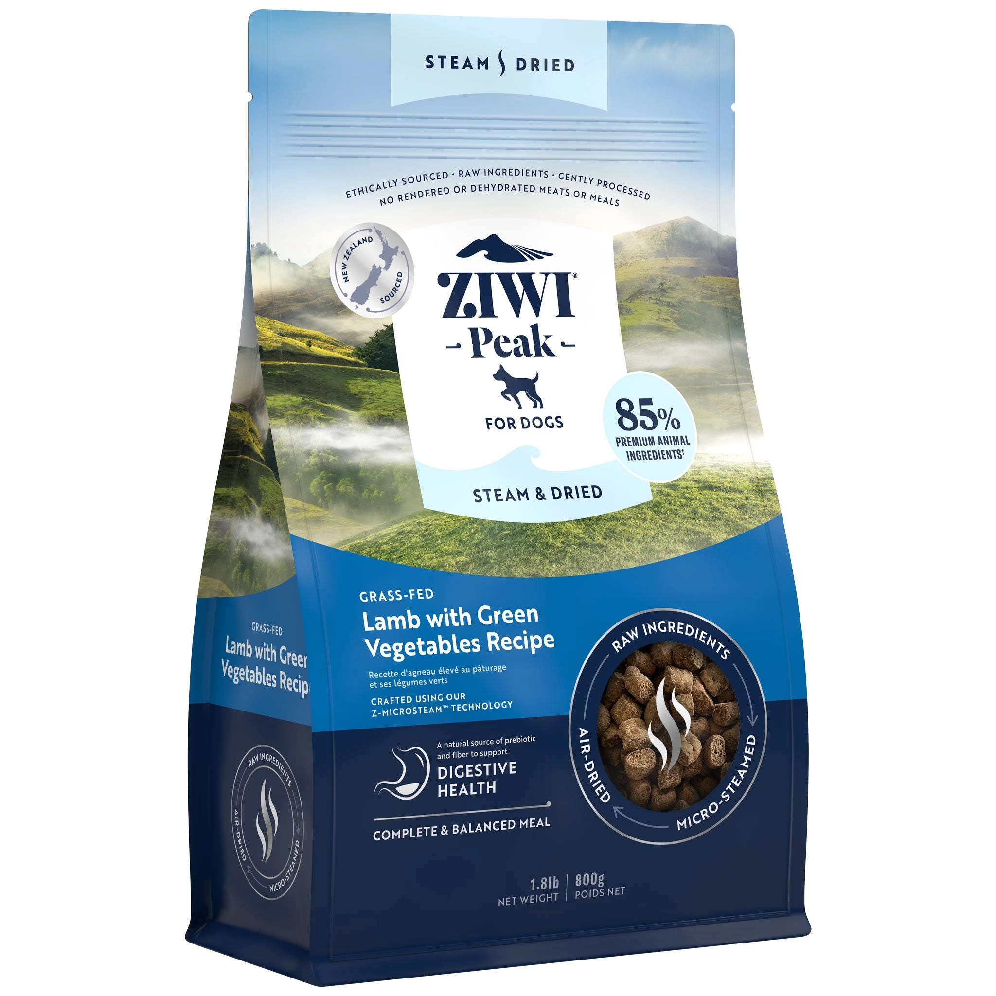 Ziwi Peak Steam & Dried Lamb Dog Food